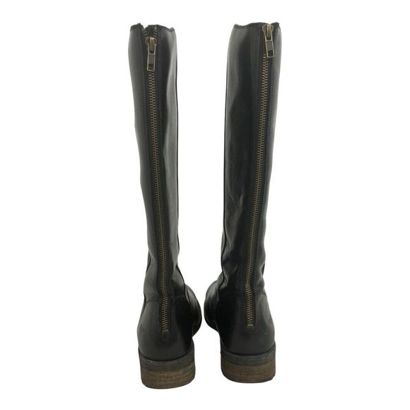 Ugg Women’s Size 7 Black Seldon Leather Zip Back Riding Boots 1006038 - Picture 6 of 8